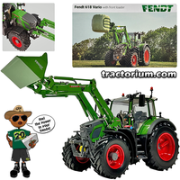 Universal Hobbies 6688 Fendt 618 Vario mit abnehmbarem Frontlader 7