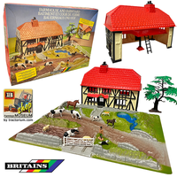 Britains 4712 Bauernhof Fachwerk Playbase